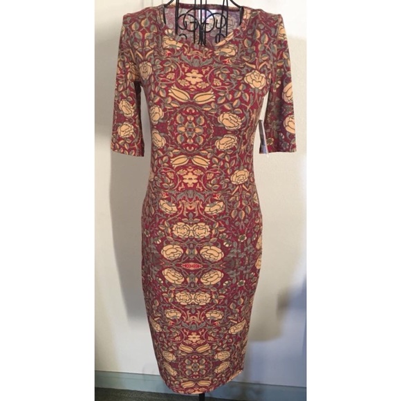 LuLaRoe Julia Dress - Picture 1 of 1